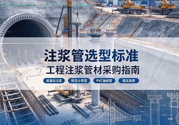 安源注浆管选型标准